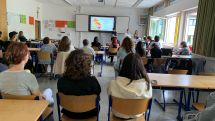 Internationale Förderklasse informiert über „grüne Berufe“